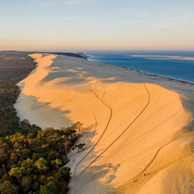 La dune du Pilat au bord du bassin d'Arcachon